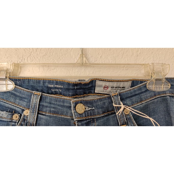 AG Adriano Goldschmied The Prima Jeans Women's Cigarette Leg Sz 28 Brighton - Picture 6 of 6
